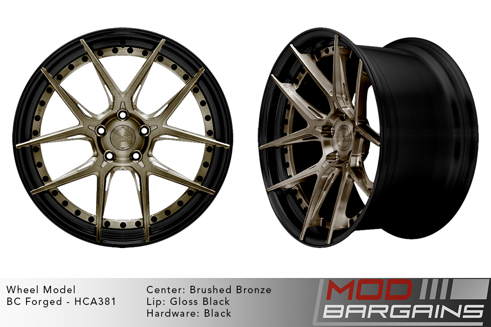 BC Forged HCA381 / HCA381S Modular Wheels 18-22 Inch - All Makes